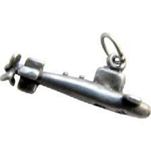 Sterling Silver Submarine Pendant